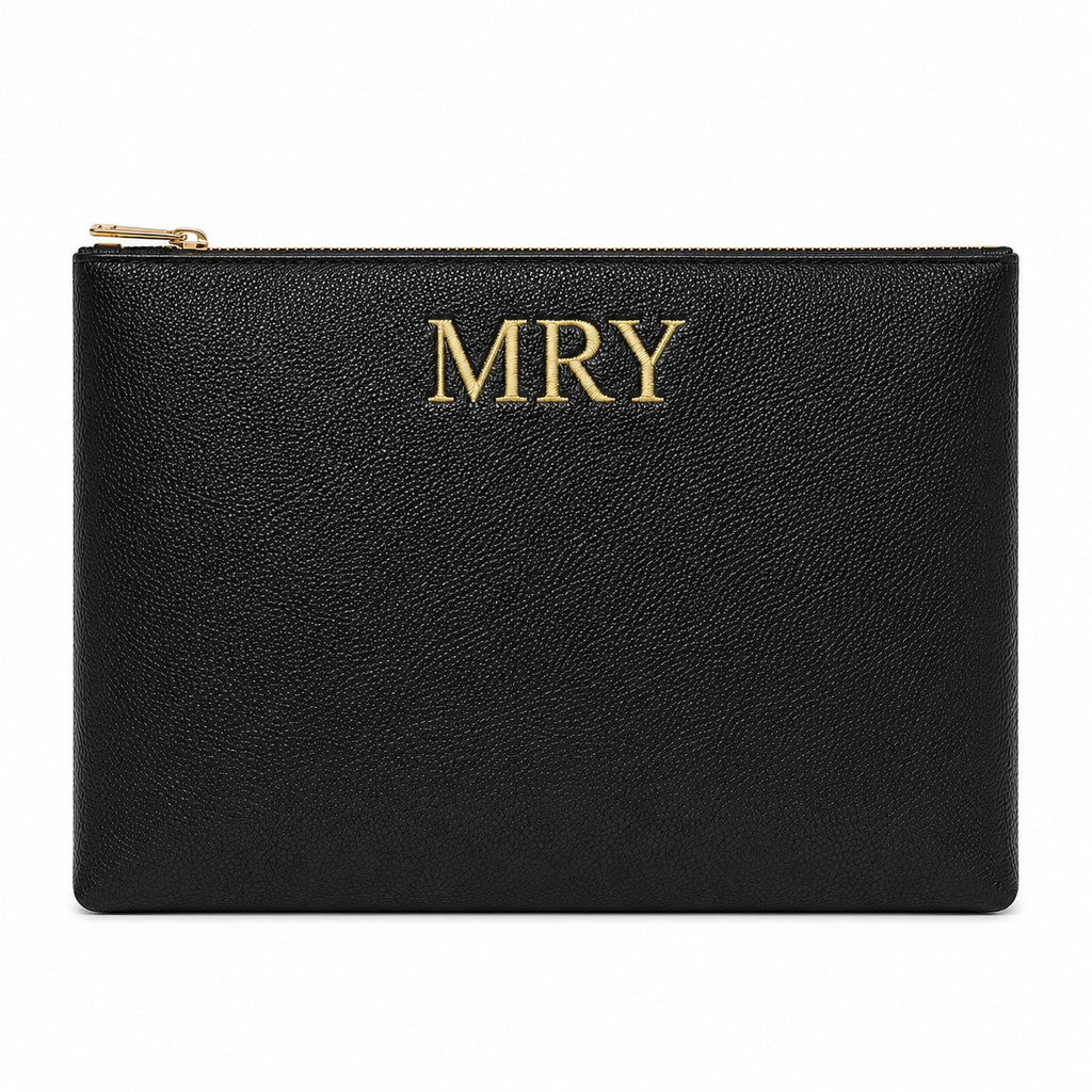 NOIR Leather Clutch