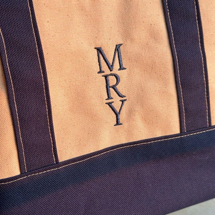 CAIA NAVY TOTE BAG